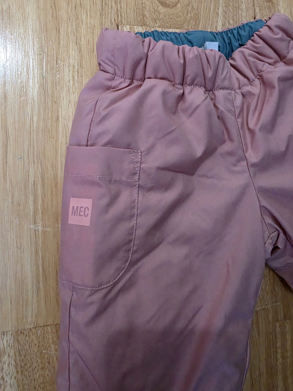 MEC Kids Rose-Pink Elastic Waist Joggers